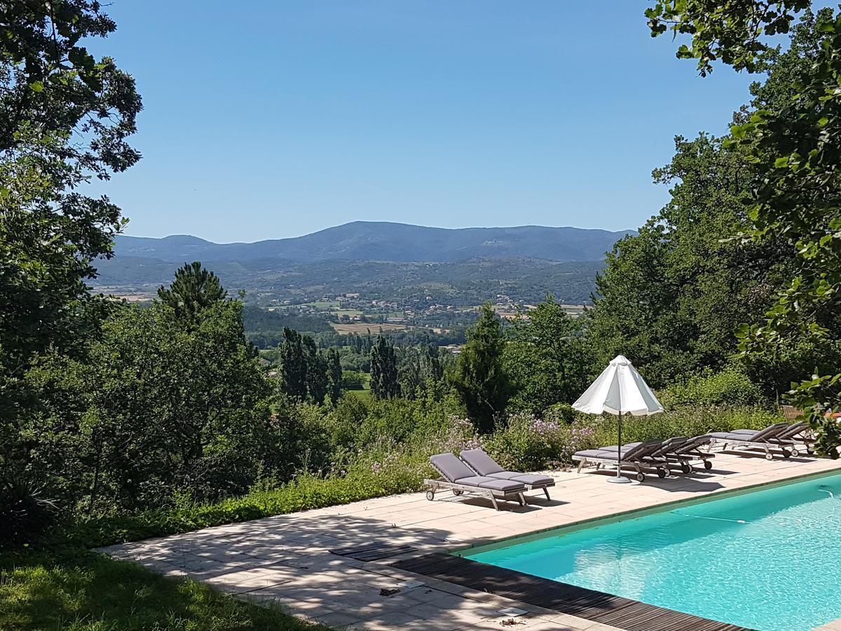 Chateau De Fontblachere Saint-Lager-Bressac Экстерьер фото
